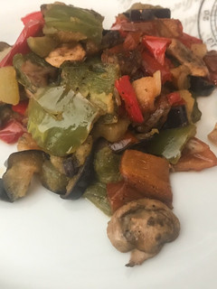 Una foto de Salteado de verduras