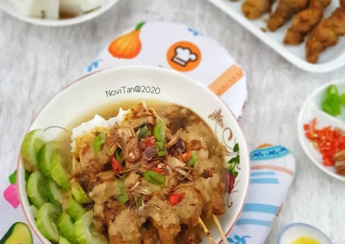 Resep 148. Sate Ayam Kuah Pontianak yang Enak