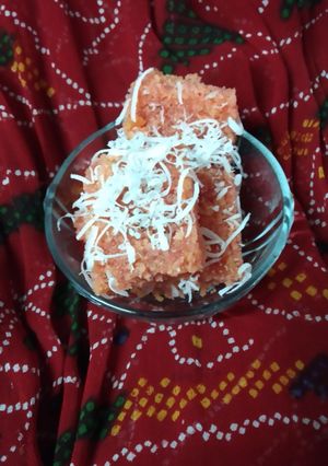 बिना मावे की मूंगदाल की बर्फी (bina mawe ki moong dal ki barfi recipe in HIndi) रेसिपी मुख्य फोटो