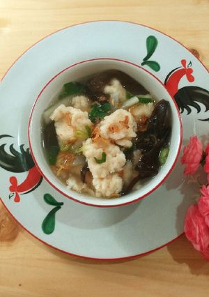Foto resep 199. Sup Tekwan Udang Ayam (Kuah Tekwan)