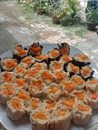 Cara Mudah Membuat Resep  Dimsum yang (ayam udang) yang Lezat, Bikin Ketagihan