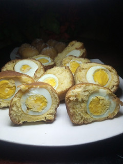 A picture of Spicy egg roll.