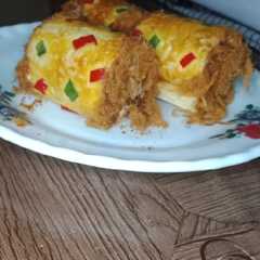 รูปของ Roti gulung abon