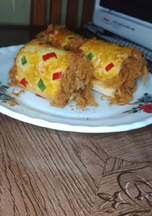 Foto resep Roti gulung abon
