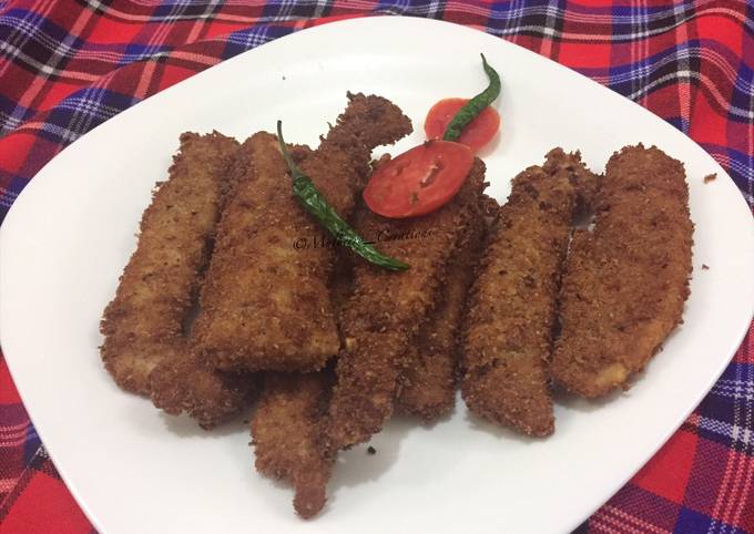 Homemade Fish Fingers
#CharityRecipe