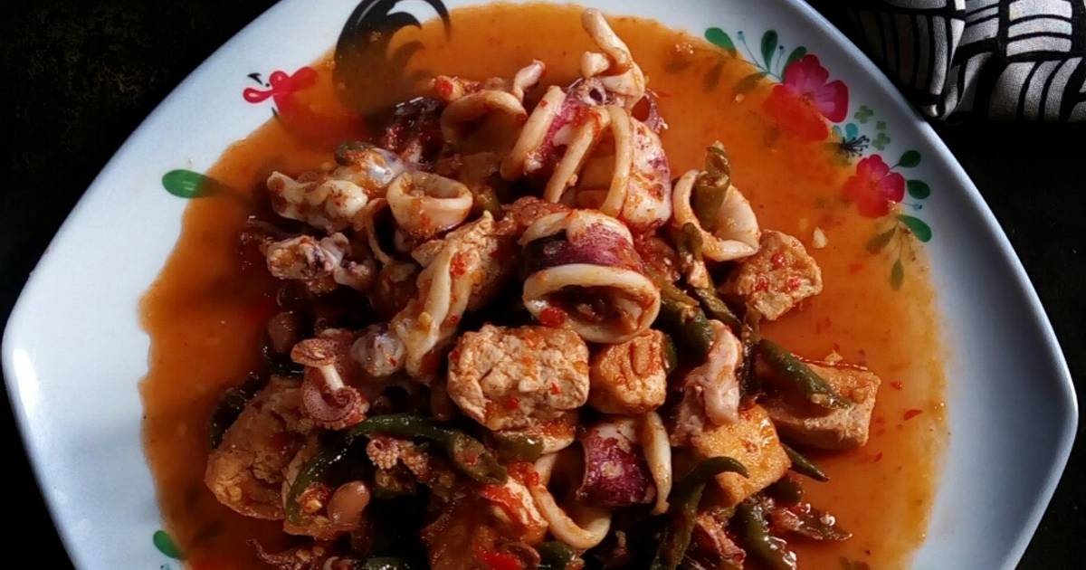 Resep Cumi Tahu Masak Tauco Oleh Maya Cookpad