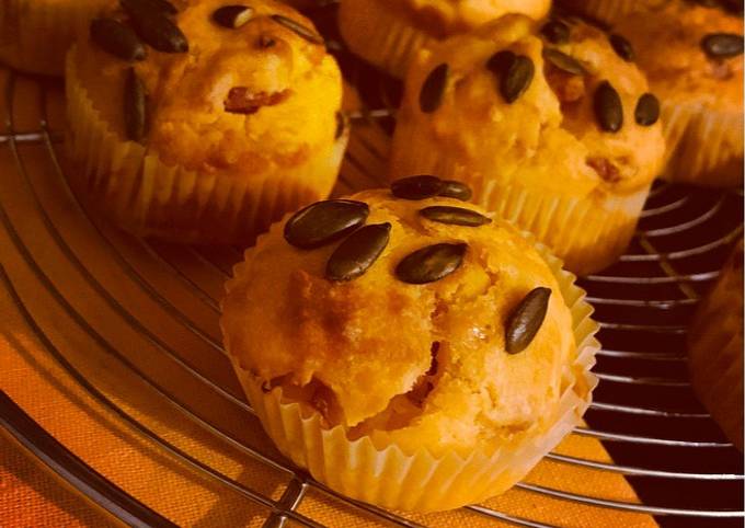 ☆Muffins Pumpkin Spice Salés☆