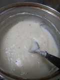 Salsa blanca a mi estilo