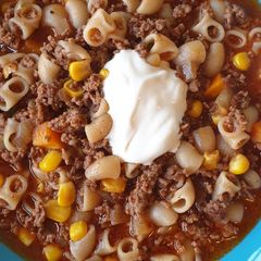 A picture of Budget soup.