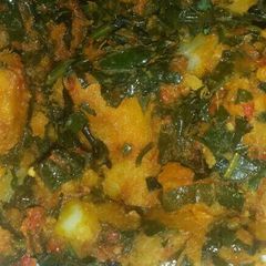 A picture of Potatoes porridge.