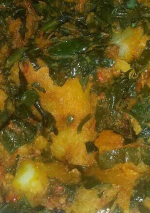 A picture of Potatoes porridge.