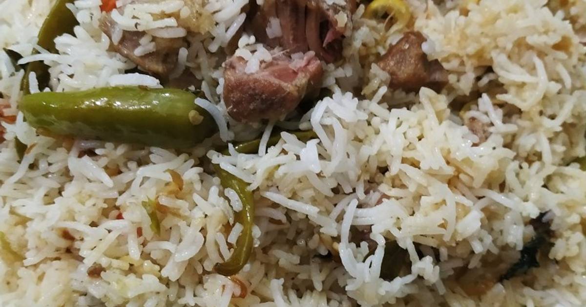 White beef pulao Recipe by Nosheen Nadeem Cookpad