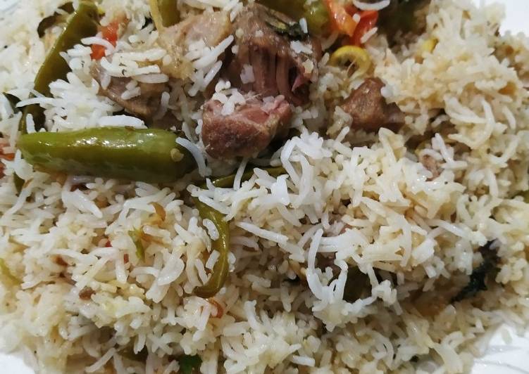 How to Prepare Perfect White beef pulao