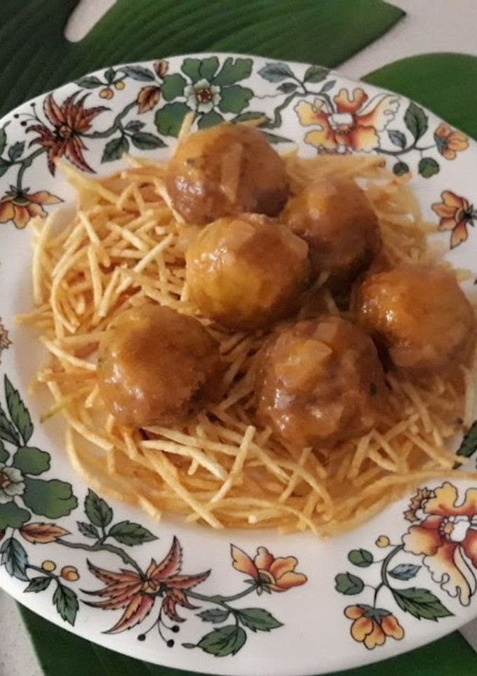 Una foto de Albóndigas de jibia