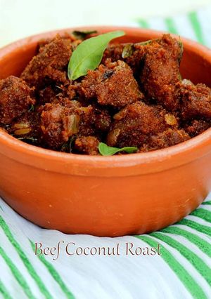 A picture of Beef Coconut Roast.