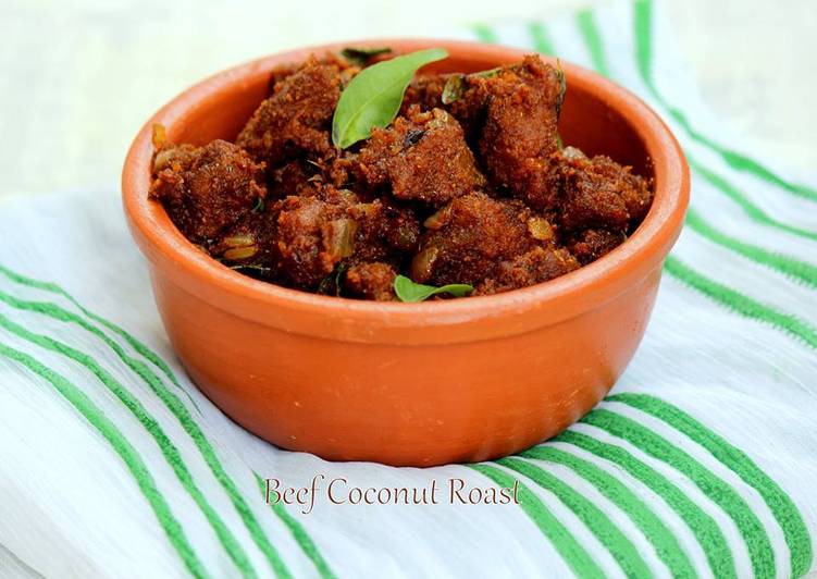 Easiest Way to Prepare Beef Coconut Roast in 30 Minutes for Beginners