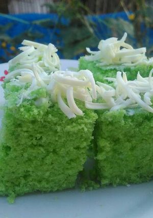 Foto resep Brownies Pandan Kukus