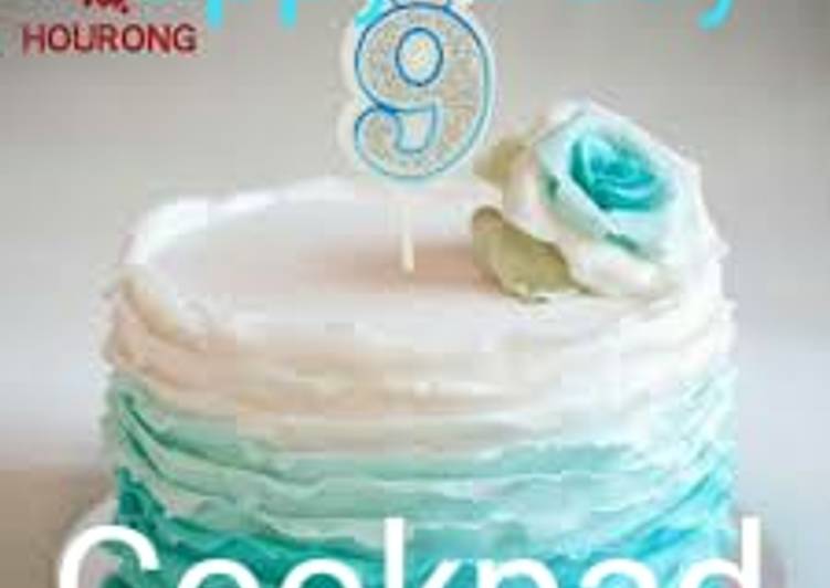 Resep 9th Cookpad Birth&#39;day | Cara Bikin 9th Cookpad Birth&#39;day Yang Lezat Sekali