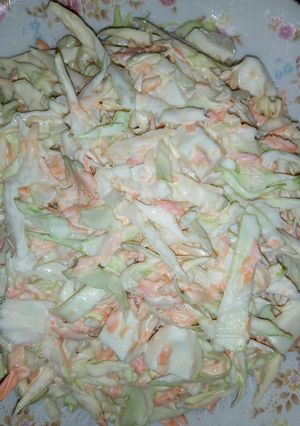 A picture of Coleslaw.