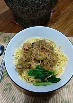 Foto resep Mie ayam jamur