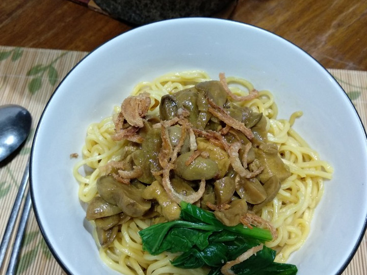 Resep Mie ayam jamur Gampang