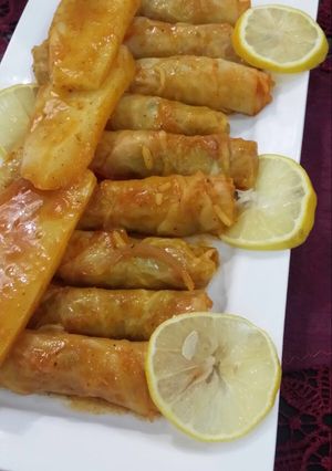 صورة لوصفة محشي ملفوف