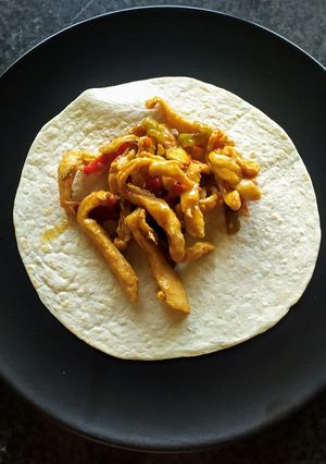 Una foto de Fajitas de pollo