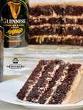 Guinness Chocolate-Baileys Cream Cake