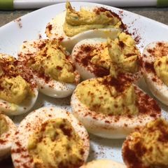 A picture of Deviled Eggs.