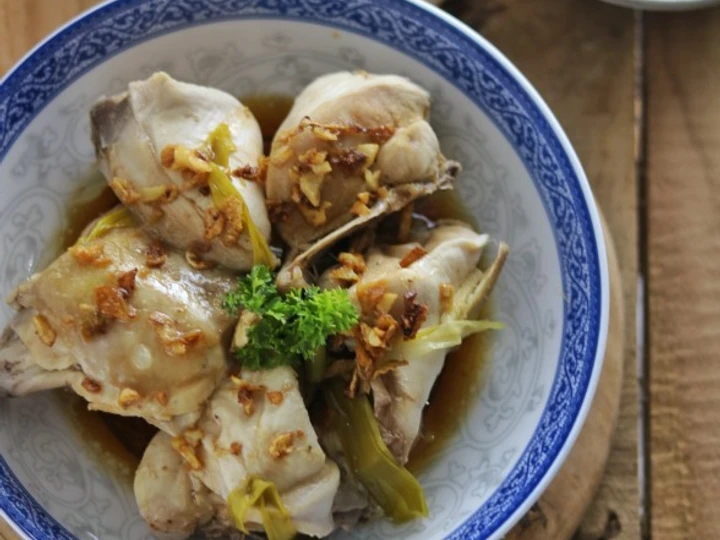 Langkah Mudah untuk Menyiapkan Resep  Ayam Hainan Kukus yang Lezat, Enak