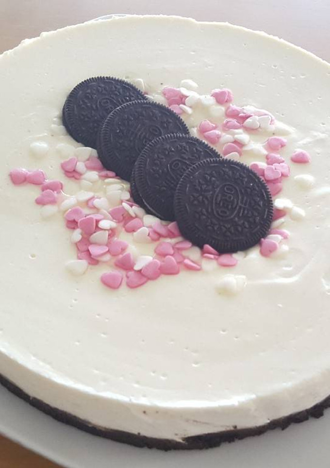 Una foto de Tarta Fría de Oreo (sin horno)