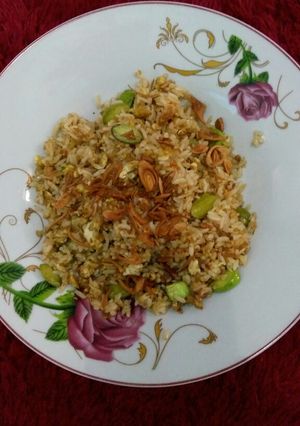 Foto resep Nasi Goreng Pete... Dijamin nagiiiiihhhh😍😍😍