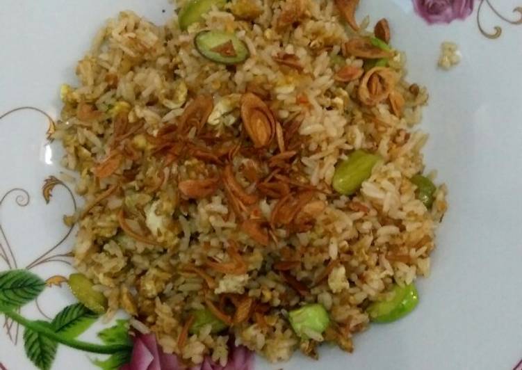 Resep Nasi Goreng Pete Dijamin Nagiiiiihhhh Yang Renyah