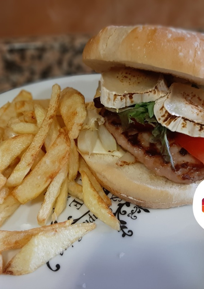 Una foto de Hamburguesa de conejo
