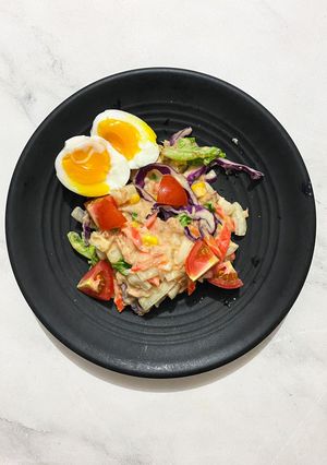 Foto resep Salad tuna mayo
