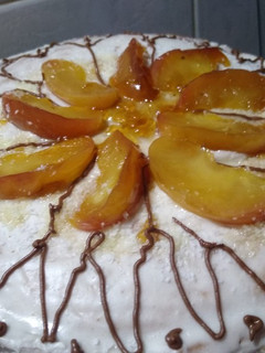 Una foto de Torta de Manzana para la Merienda. Fácil
