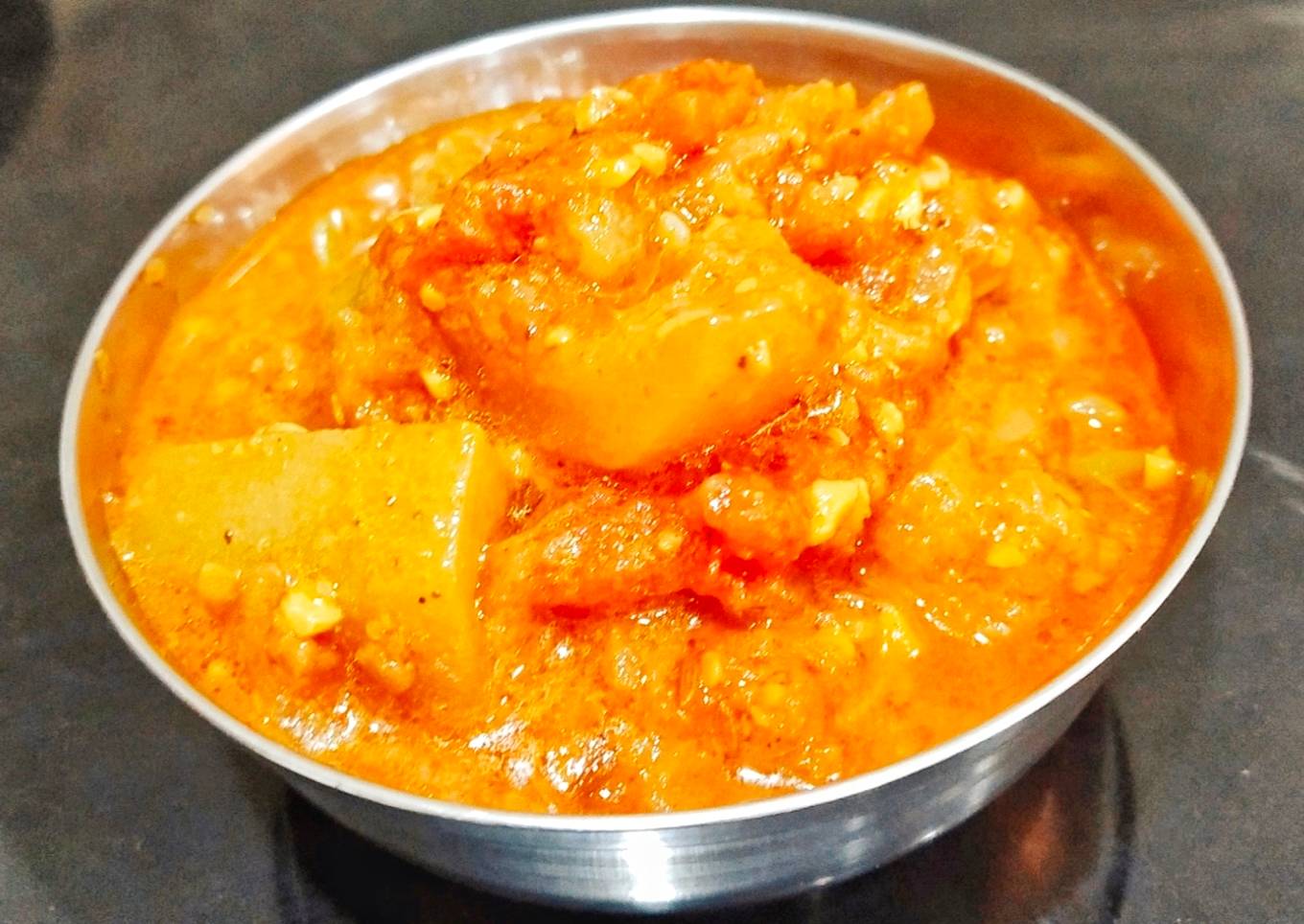 Fasting Bottle Gourd Gravy