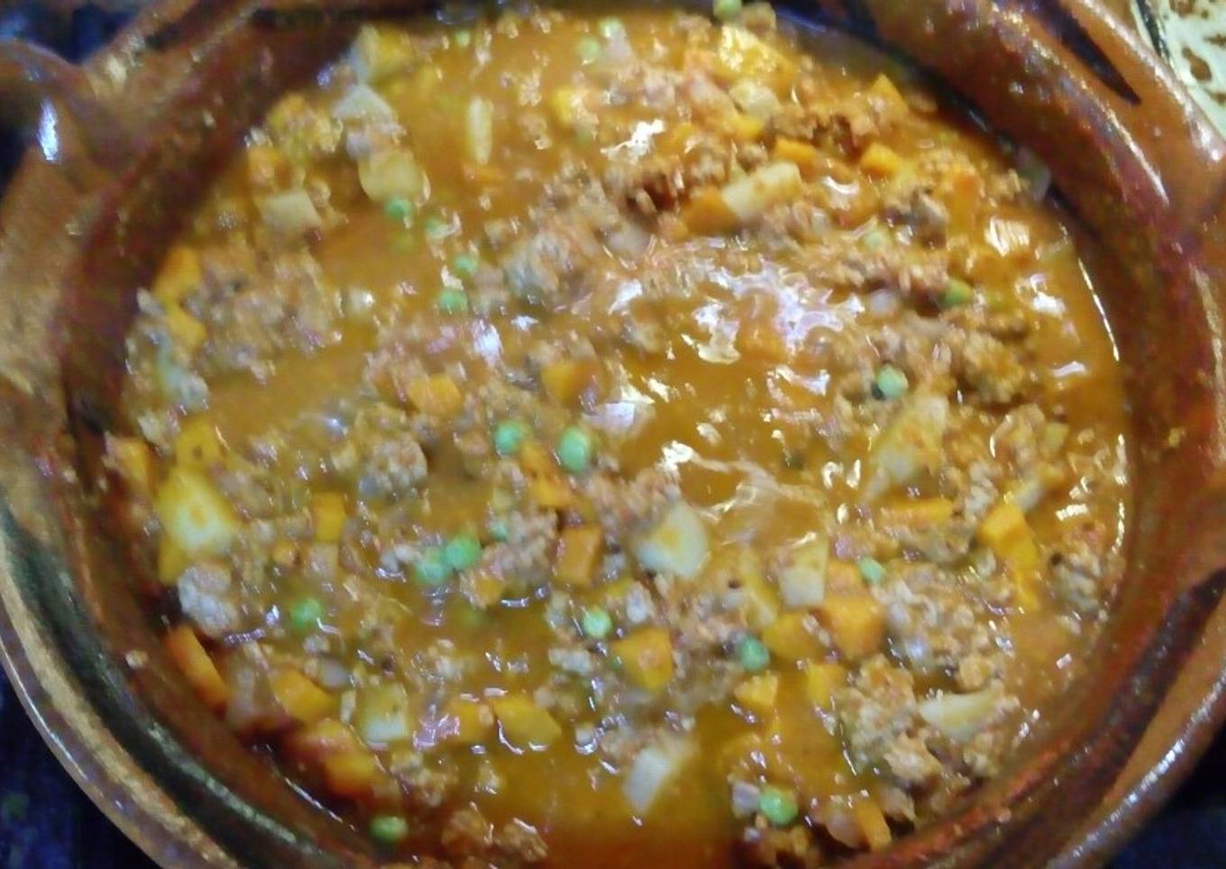 Picadillo de res a la Mario's