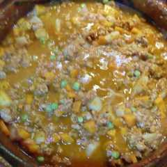 Una foto de Picadillo de res a la Mario's