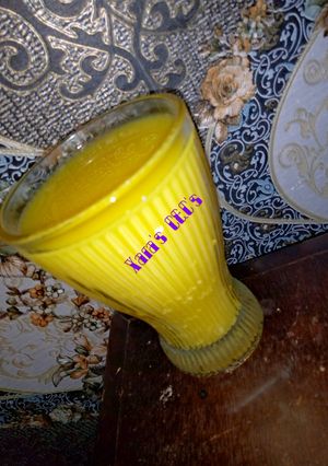 A picture of Ginger juice.