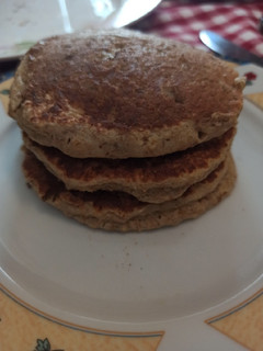 Φωτογραφία της συνταγής Αφράτα pancakes με μπανάνα