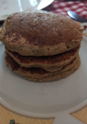 Φωτογραφία της συνταγής Αφράτα pancakes με μπανάνα