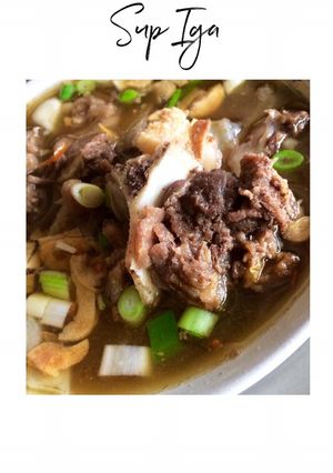 Foto resep Sup Iga