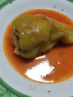 Bolgár töltött paprika recept fotója