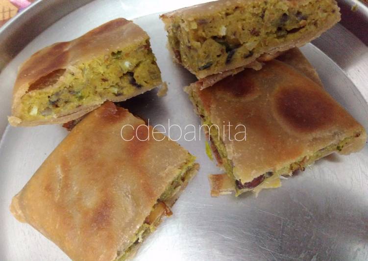 Recipe of Perfect Whole Wheat Mughlai Paratha