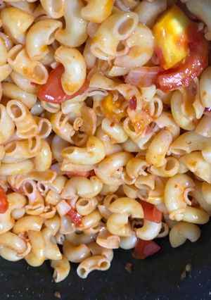 பாஸ்தா காய்கறி (Pasta Kaaikari Recipe in tamil) செய்முறை முக்கிய புகைப்படம்