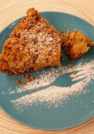 Φωτογραφία της συνταγής Μηλόπιτα με crumble 🍎
