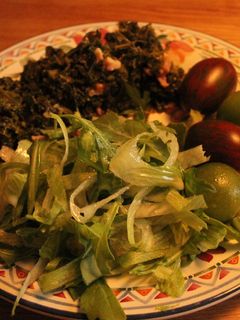Una foto de Almuerzo color esperanza, verdolaga