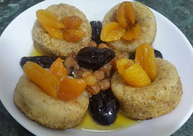 طاجين حلو بخبز تونسي
