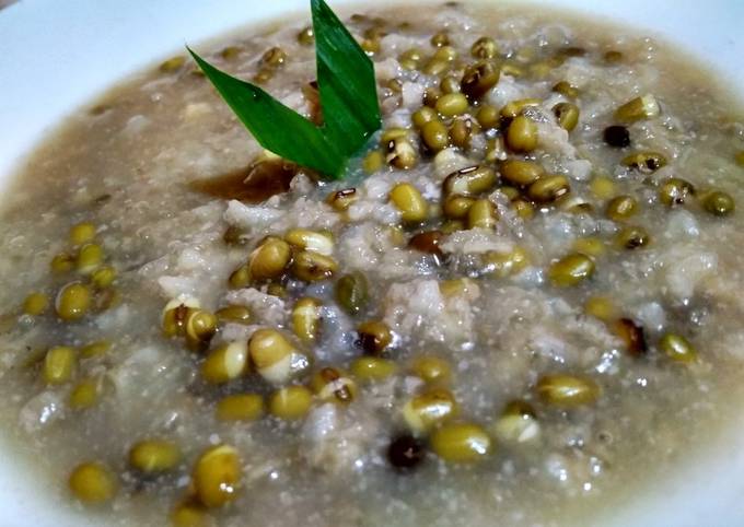 Bubur Kacang Hijau Ketan Putih